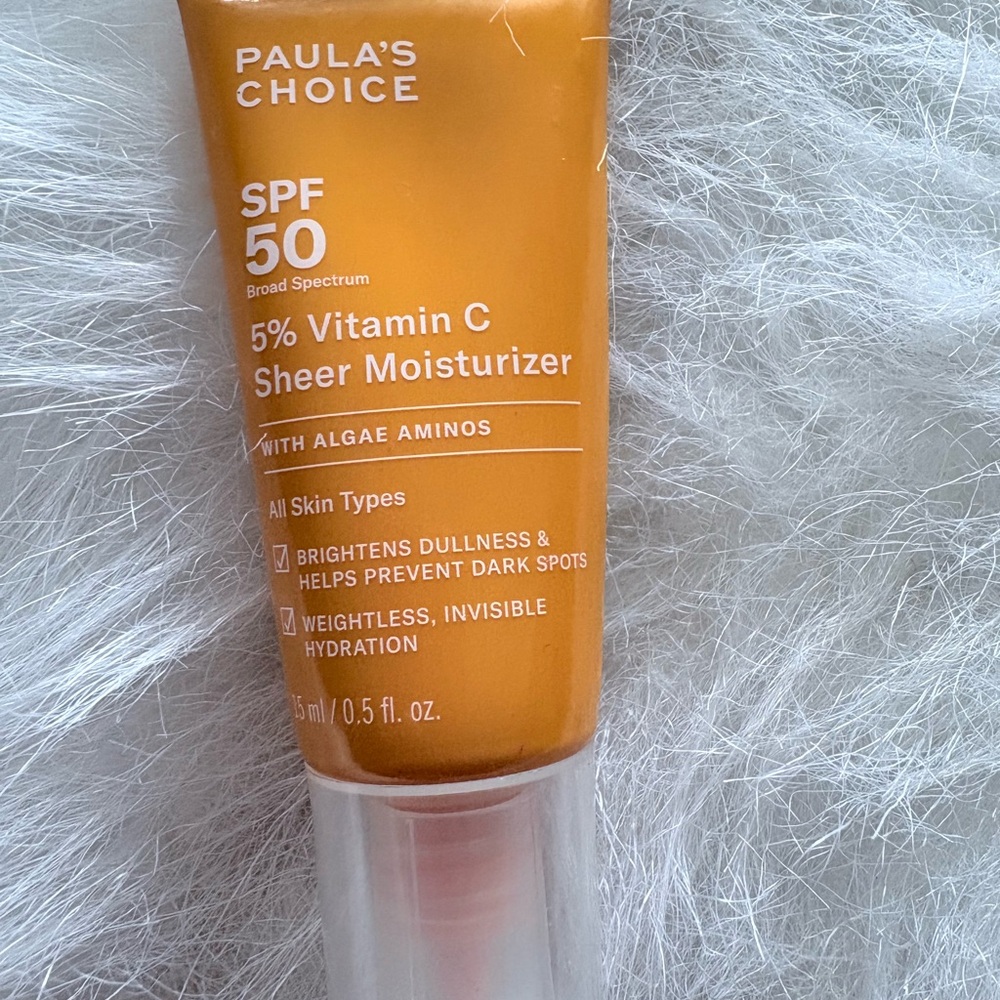 Paula's Choice SPF 50 Vitamin C Sheer Moisturizer